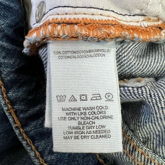 Free People Flare Denim Jeans Sz 25 - Picture 8 of 11